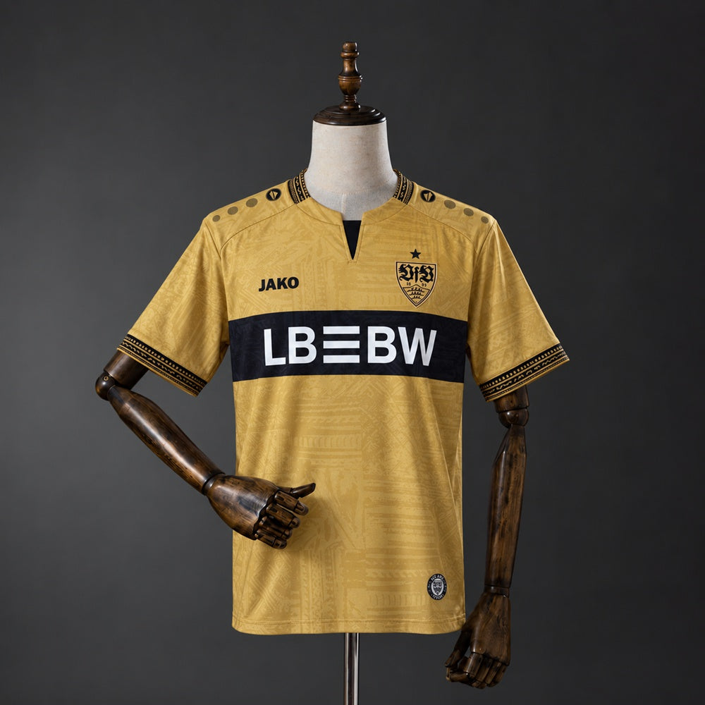 Camisa Stuttgart 26/27 - Torcedor Amarela