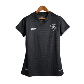 Camisa Botafogo 23/24 Feminina Reebok Torcedor - Preto