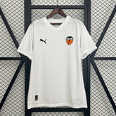 Camisa Valencia 25/26 - Torcedor Branca Texturizada