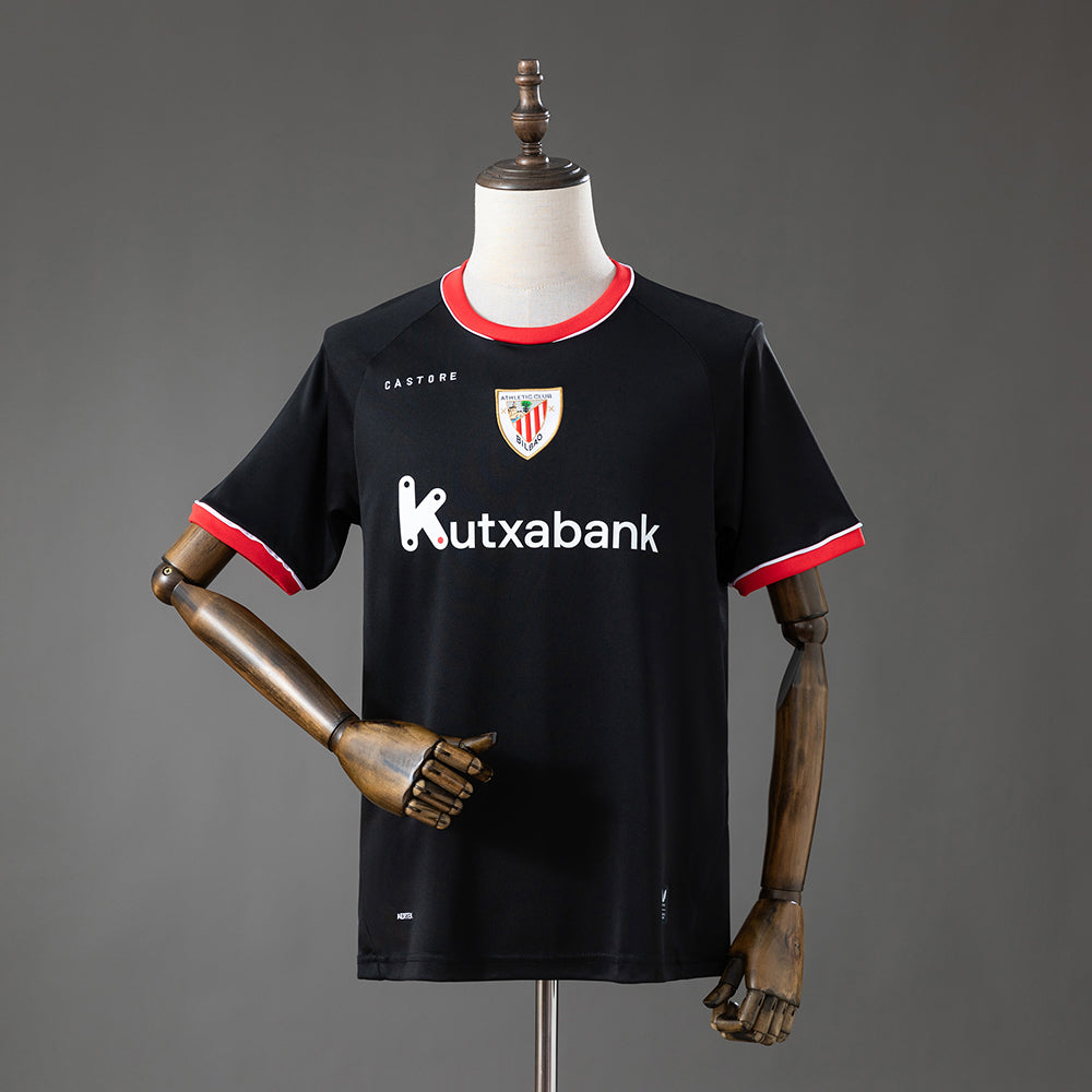 Camisa Athletic Bilbao 26/27 - Torcedor Preta