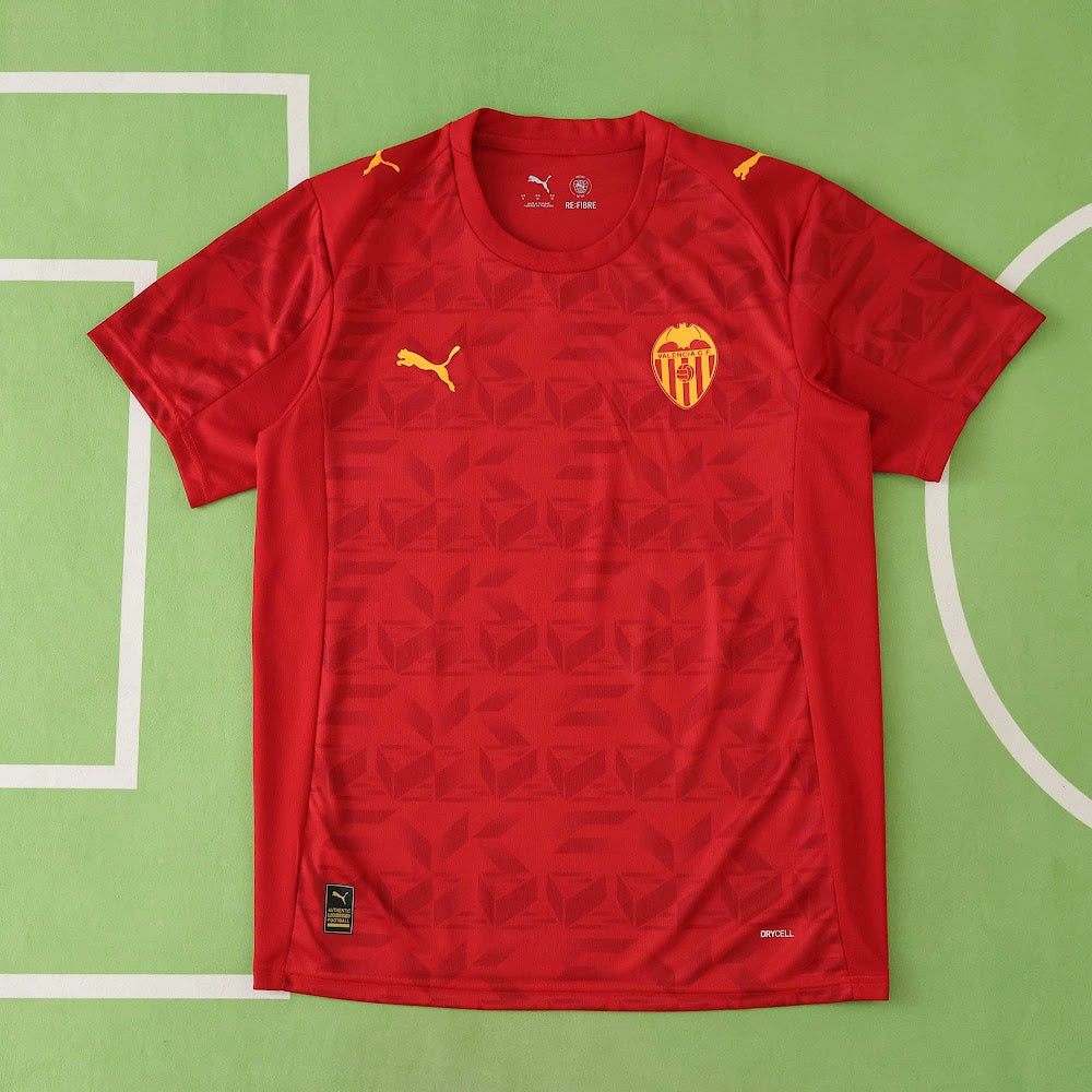 Camisa Valencia 25/26 - Torcedor Vermelha