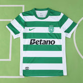 Camisa Sporting 25/26 - Torcedor Verde e Branca Listrada