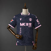 Camisa Alaves 26/27 - Torcedor Azul Marinho Estampada