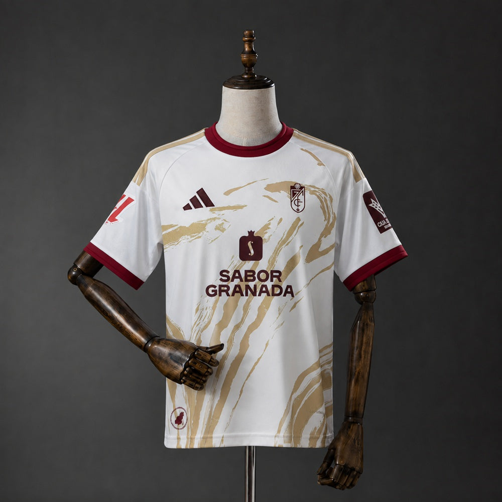 Camisa Granada 26/27 - Torcedor Branca e Vermelha