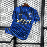 Camisa Al Hillal 25/26 - Torcedor Azul Listrada