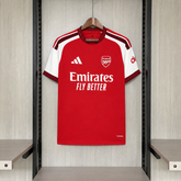 Camisa Arsenal 26/27 - Torcedor Branca e Vermelha