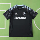 Camisa Aston Villa 25/26 - Torcedor Preta