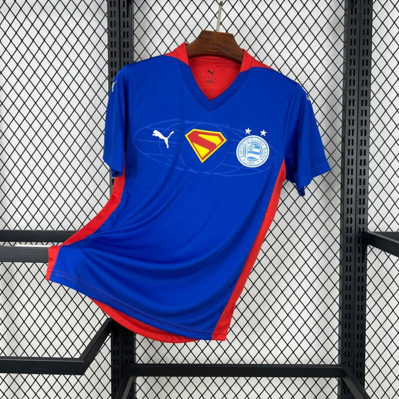 Camisa Bahia 25/26 - Torcedor Azul Estampada