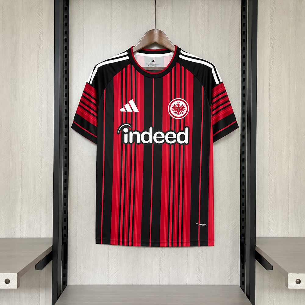 Camisa Frankfurt 26/27 - Torcedor Preta e Vermelha