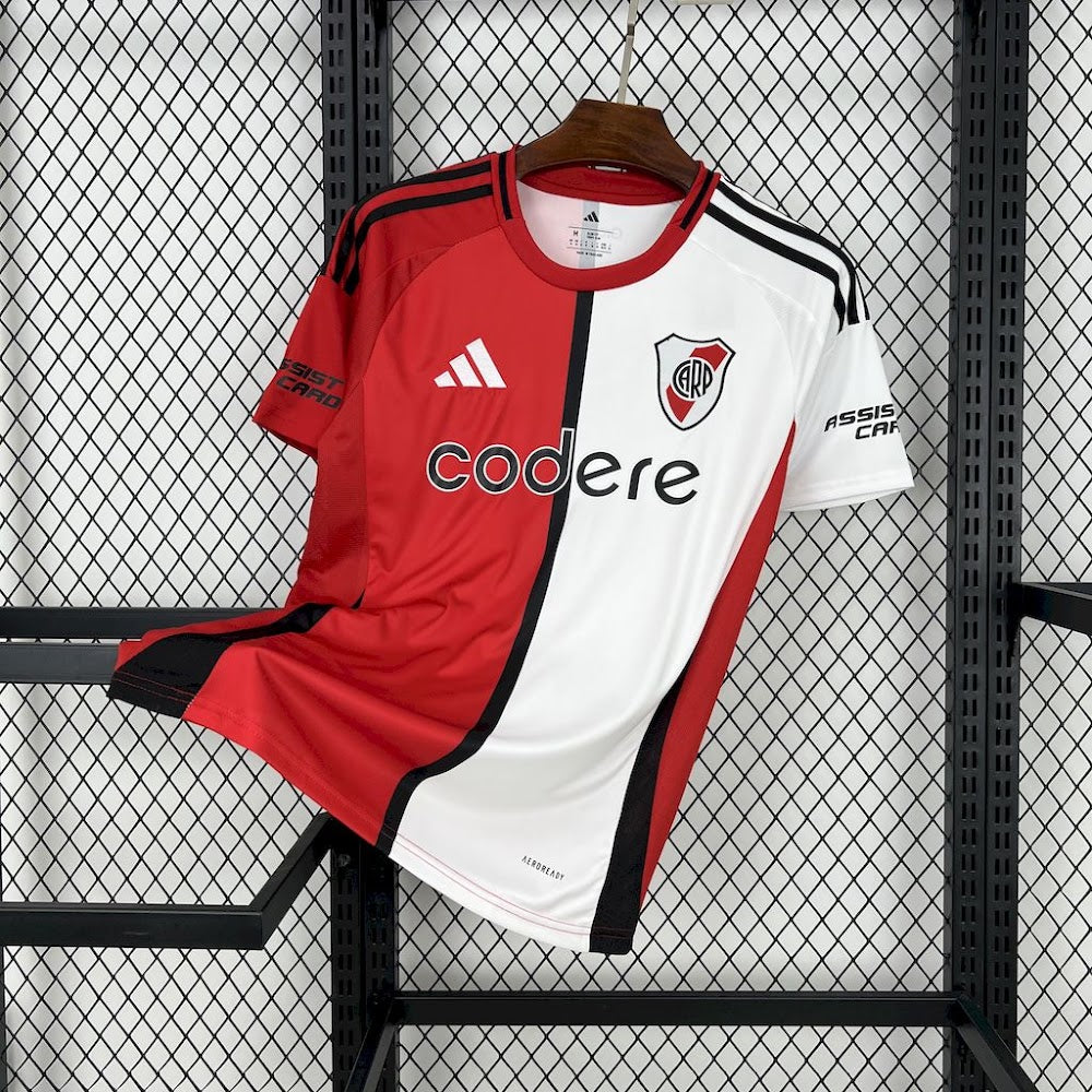 Camisa River Plate 25/26 - Torcedor Branca e Vermelha