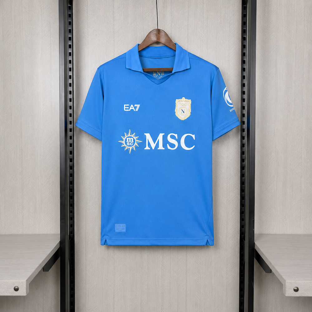 Camisa Napoli 26/27 - Torcedor Azul Clara