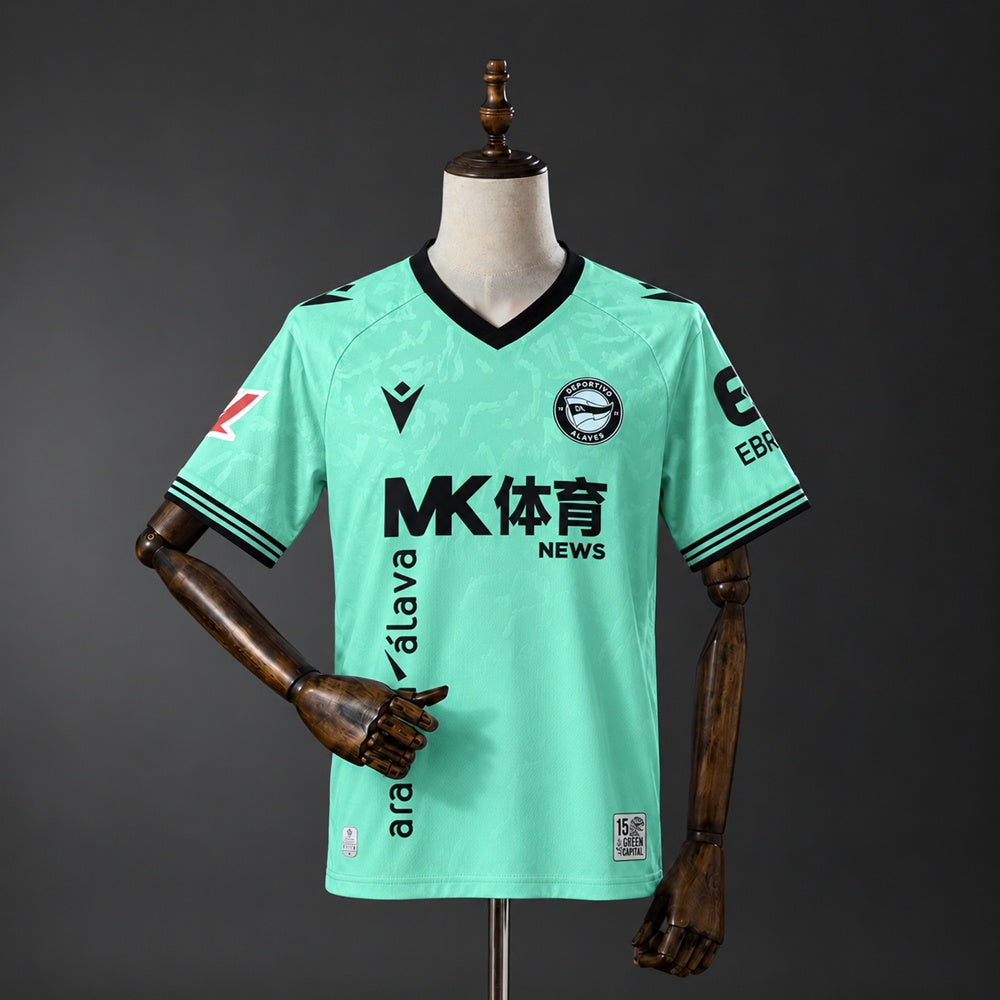 Camisa Alaves 26/27 - Torcedor Verde-Água