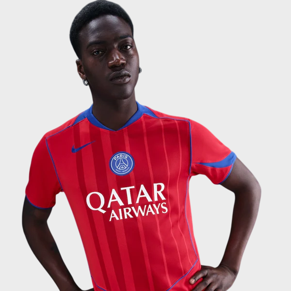 Camisa PSG III 25/26 - Torcedor Nike Masculina - Vermelha