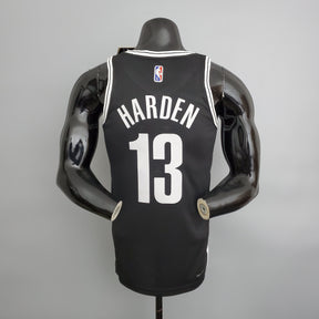 Camisa NBA Brooklyn Nets #13 Harden - 75° Aniversário Black