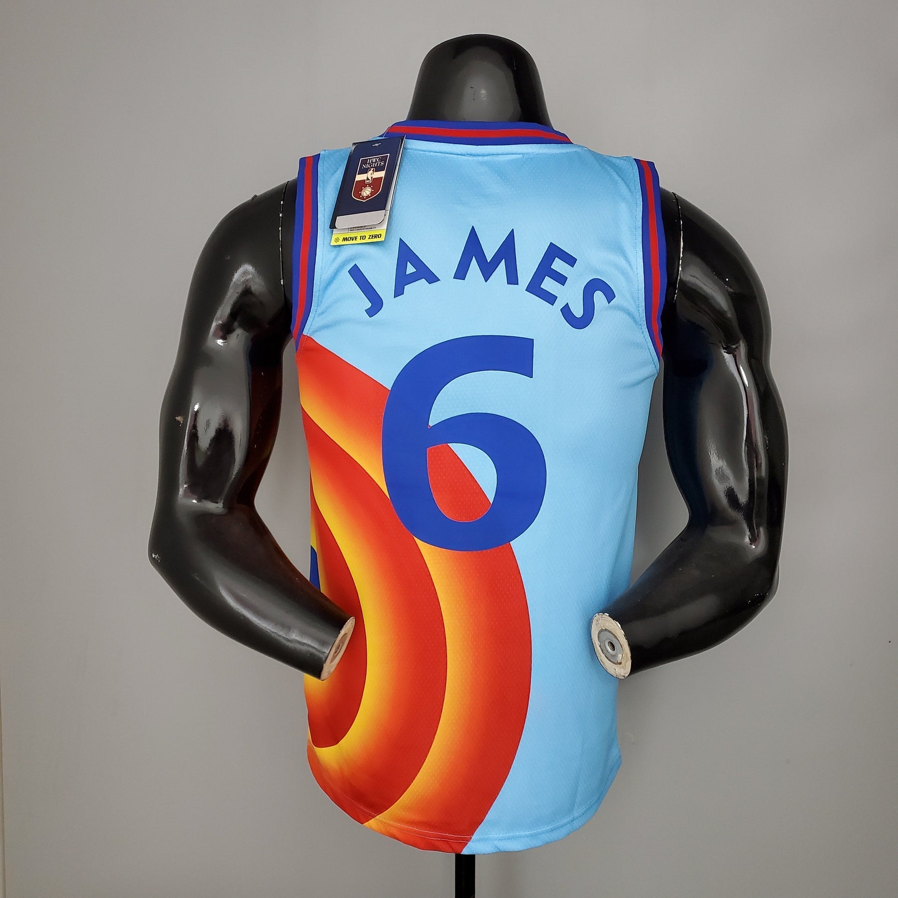 Camisa NBA Lakers #6 James Blue Slam Dunk - 23/24