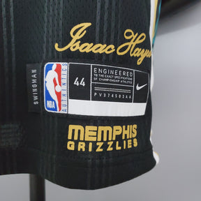 Camisa NBA Memphis Grizzlies #12 Morant - City Edition Black
