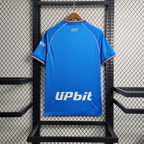 Camisa Napoli Home 23/24 EA7 Torcedor Masculina