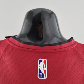 Camisa NBA Miami Heat #6 James - 75° Aniversário Red