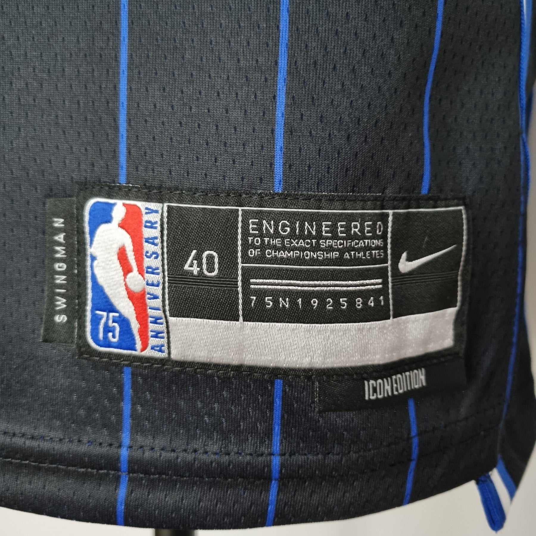 Camisa NBA Orlando Magic #50 Anthony - 75° Aniversário Black