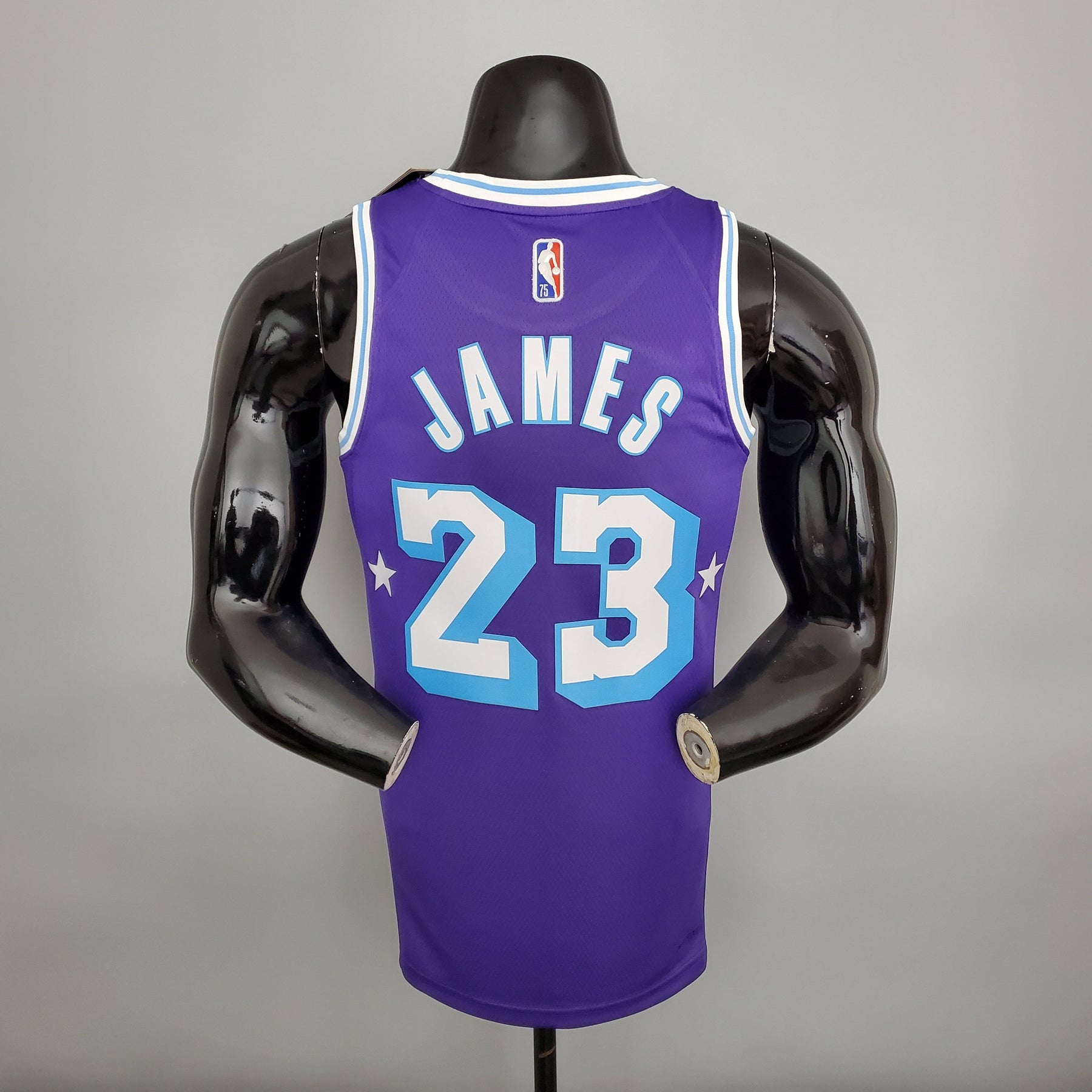 Camisa NBA Lakers #23 James City Edition Purple - 23/24