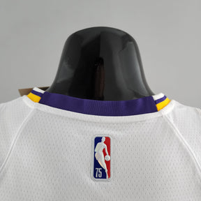 Camisa NBA Lakers #11 Irving 75° Aniversário Branca - 23/24