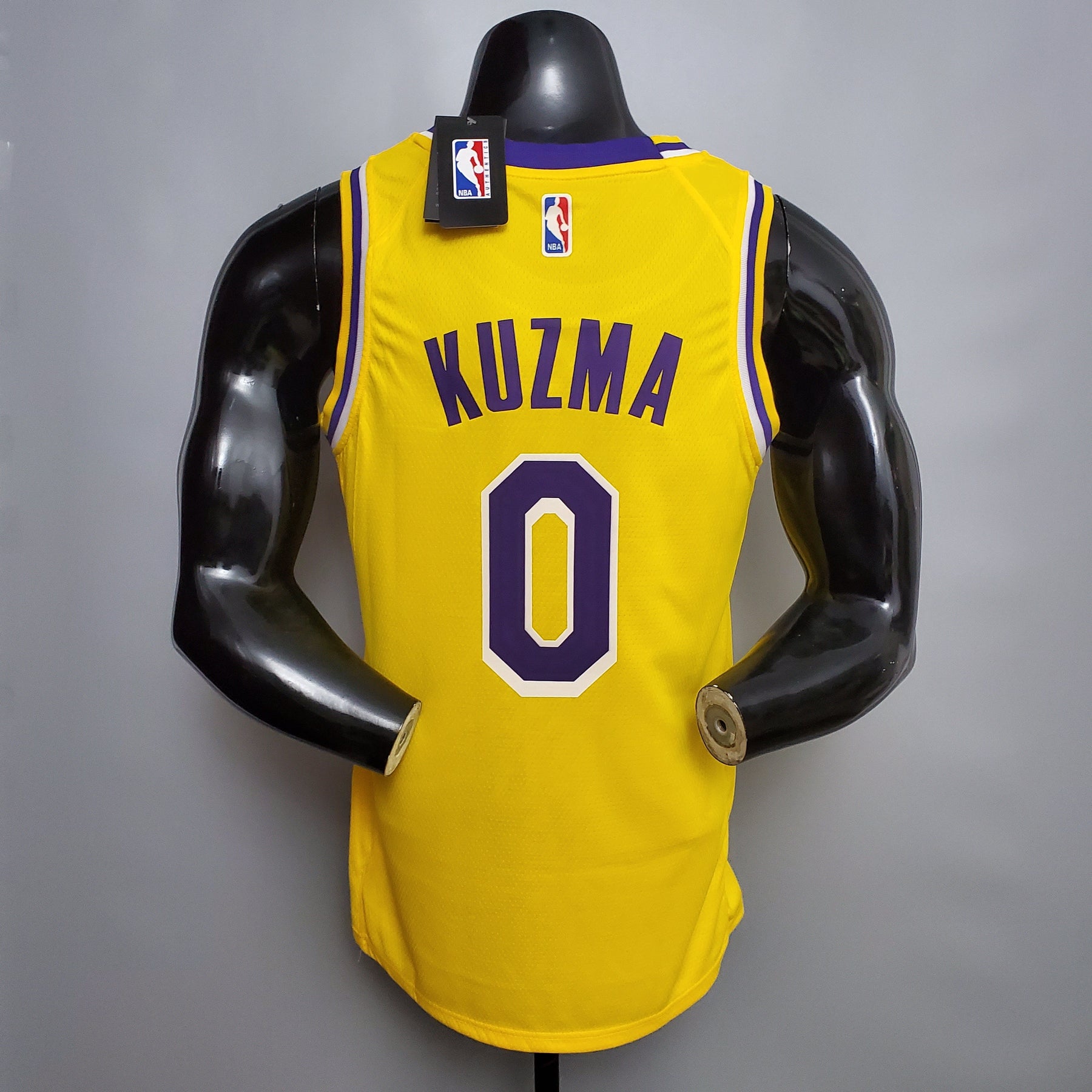 Camisa NBA Lakers #0 Kuzma Commemorative Yellow - 23/24