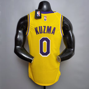 Camisa NBA Lakers #0 Kuzma Commemorative Yellow - 23/24