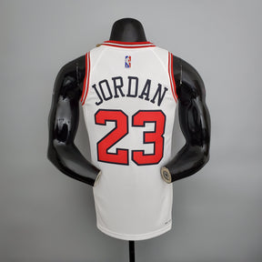 Camisa NBA Chicago Bulls #23 Jordan - 75° Aniversário White