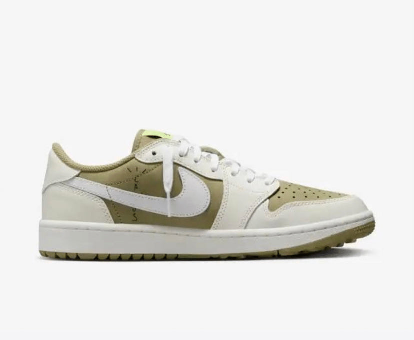 Travis Scott x Air Jordan 1 Low Golf Neutral Olive