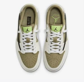 Travis Scott x Air Jordan 1 Low Golf Neutral Olive