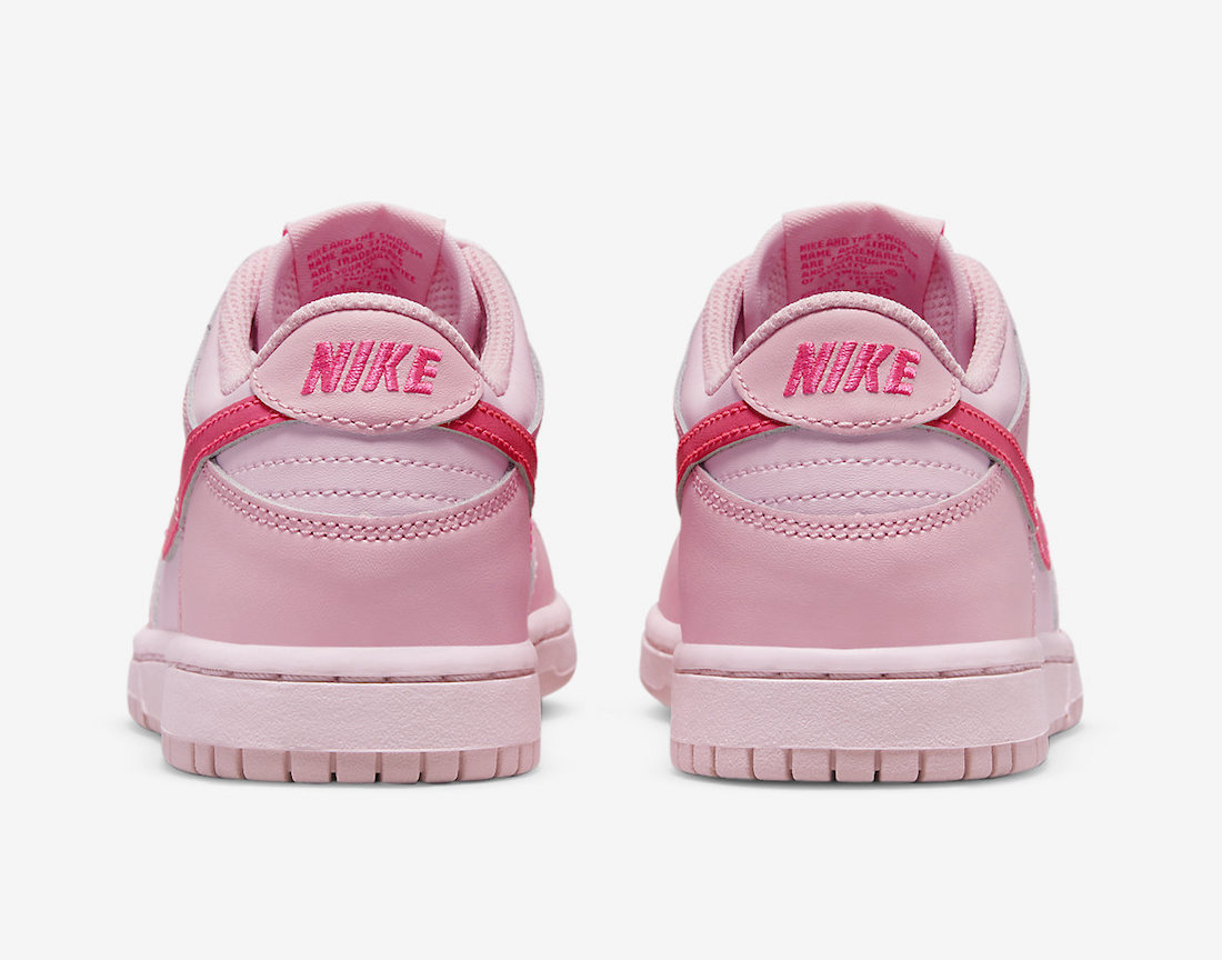 Nike Dunk Low GS 'Triple Pink'