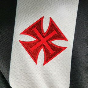 Camisa Vasco I 2023/24 - Torcedor Kappa Feminina - Preta