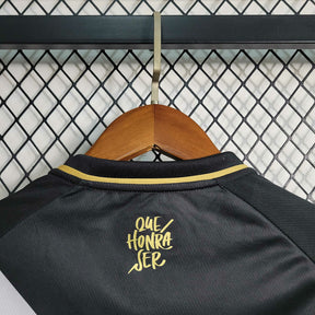 Camisa Vasco I 2023/24 - Torcedor Kappa Feminina - Preta