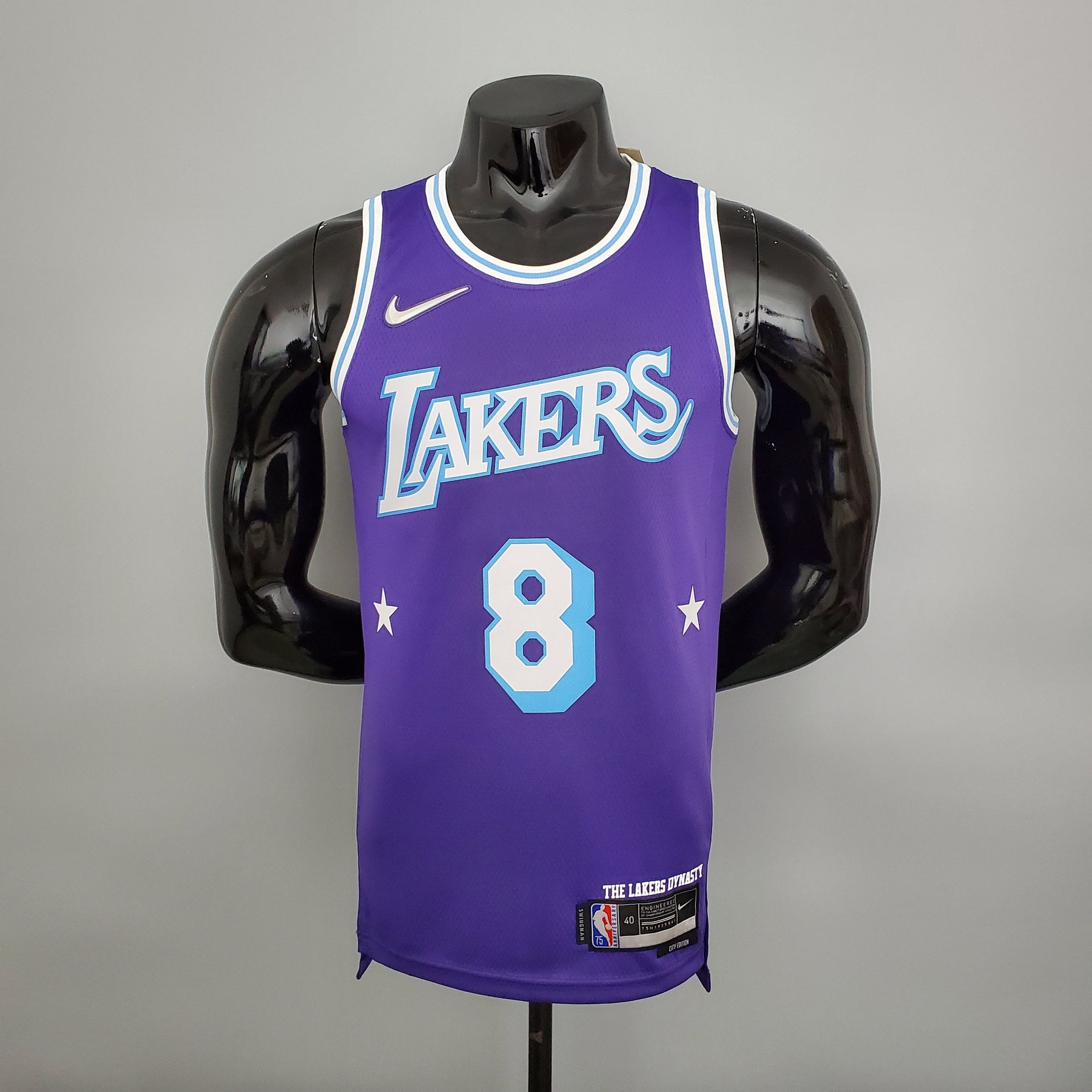 Camisa NBA Lakers #8 Bryant City Edition Purple - 23/24
