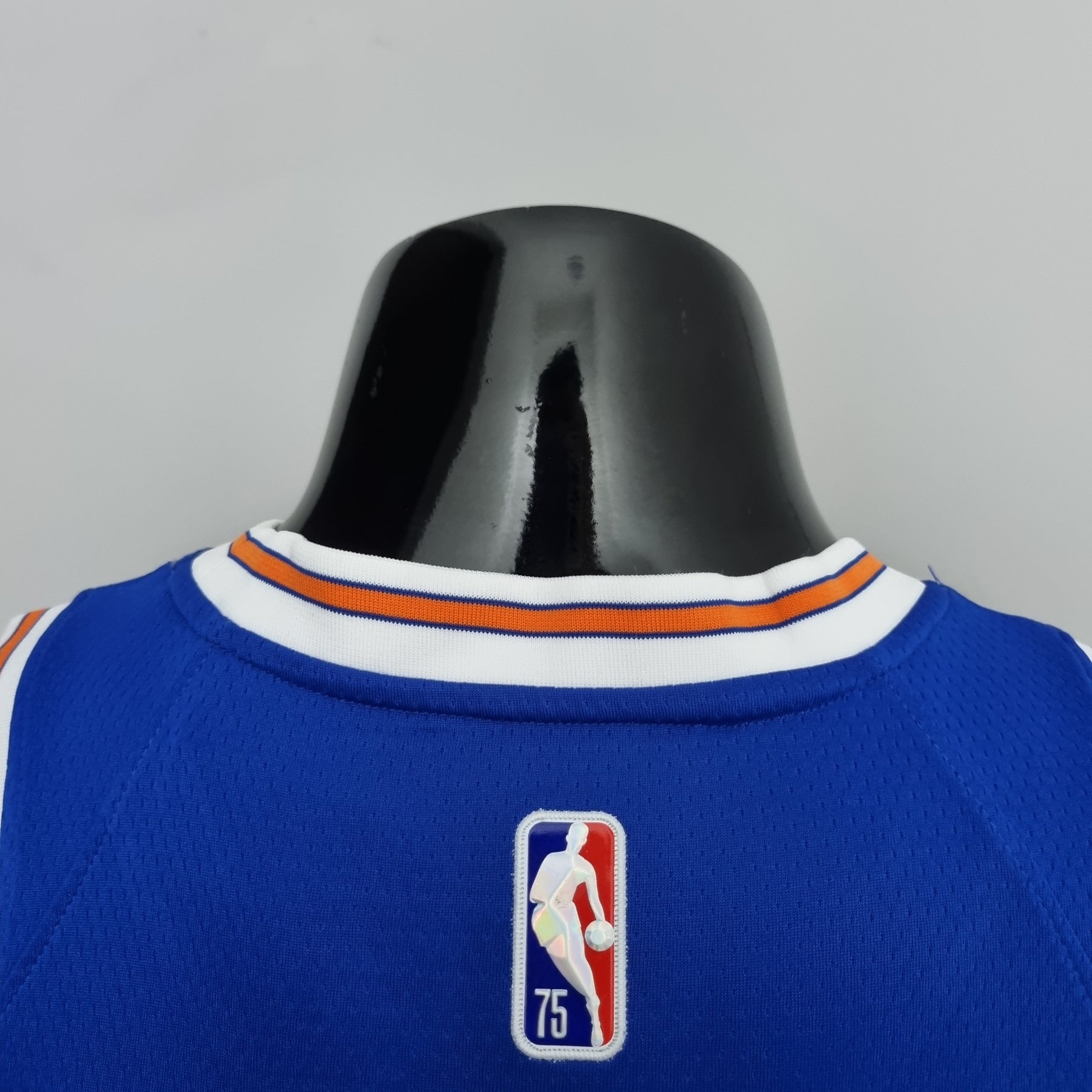 Camisa NBA NY Knicks #7 Anthony - 75° Aniversário Limited Blue