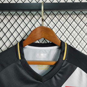 Camisa Vasco I 2023/24 - Torcedor Kappa Feminina - Preta