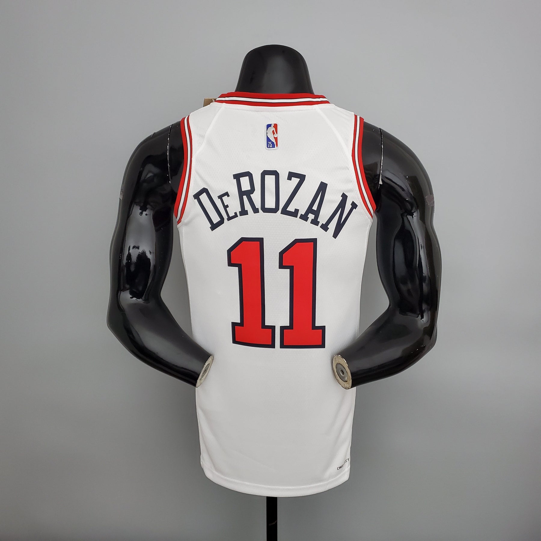 Camisa NBA Chicago Bulls #11 DeRozan - 75° Aniversário White