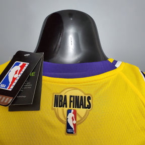 Camisa NBA Lakers #23 James Finals Yellow - 23/24